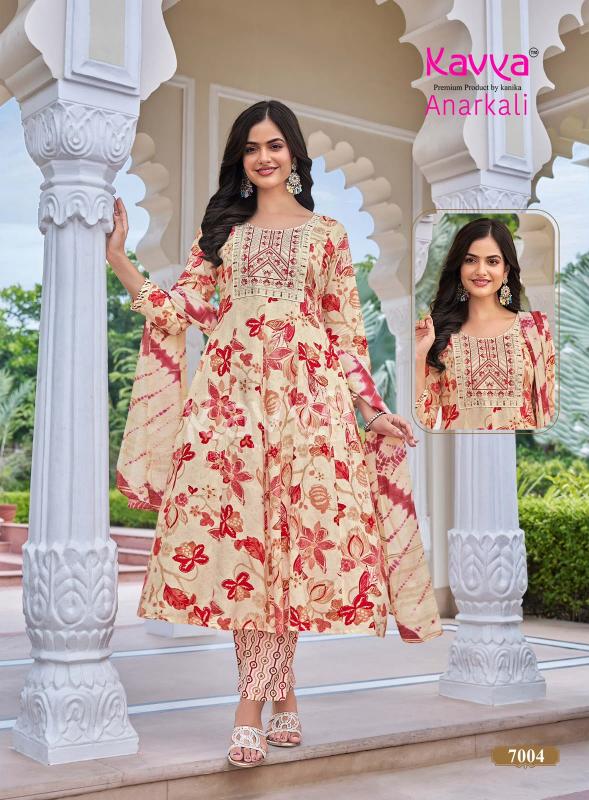Kavya anarkali vol 7 kurti wholesale price in delhi